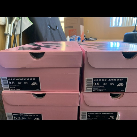 Nike Sb dunk low White Diamonds - Picture 5 of 8